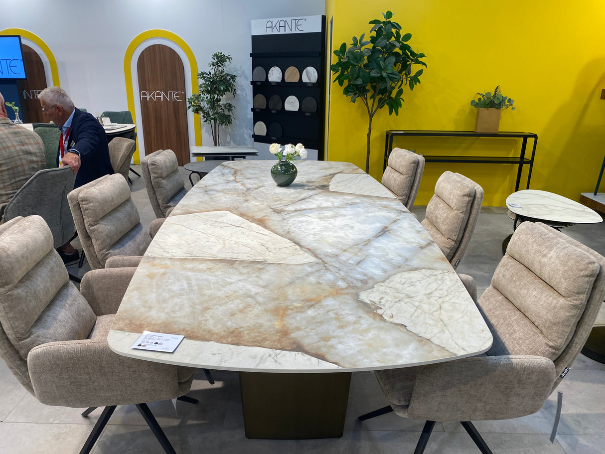 Grande table céramique marbre - Philippe