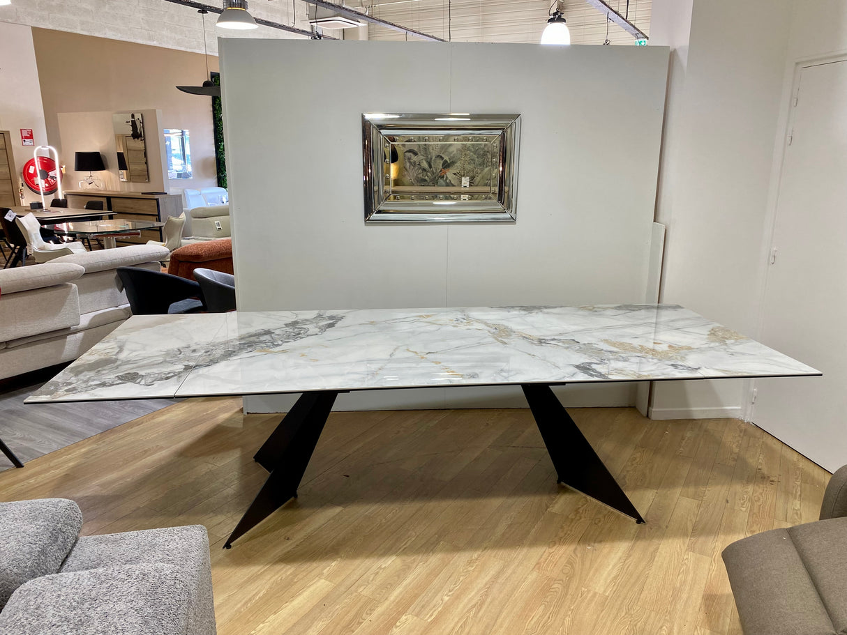 Grande table en céramique extensible - Washy