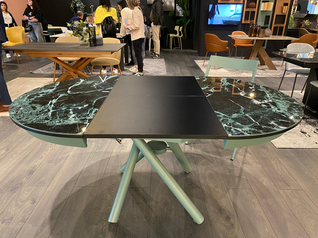 Table ronde relevable extensible - Helios