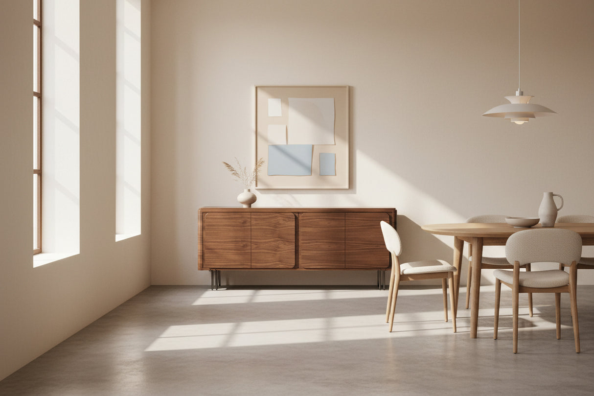 Buffet de salle à manger bois et noyer - Zagas - Souffle d'intérieur