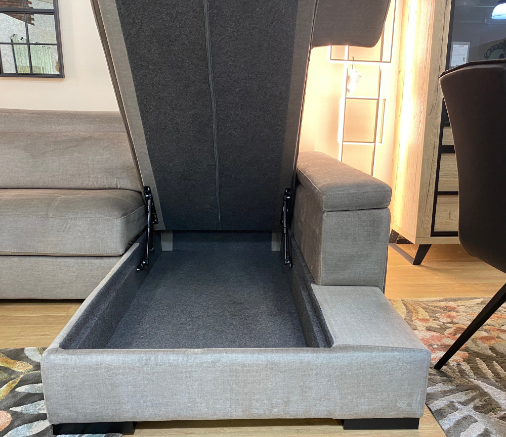 Canapé d'angle assises coulissantes - Maggy