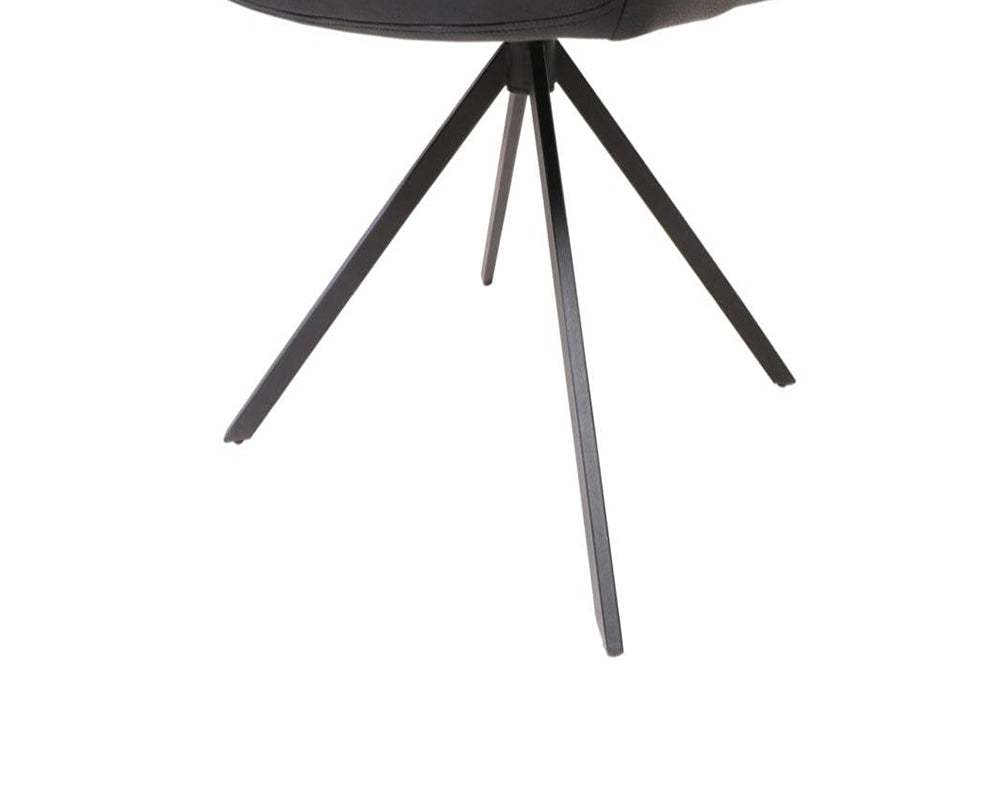 Détail piètement – Christy – métal noir