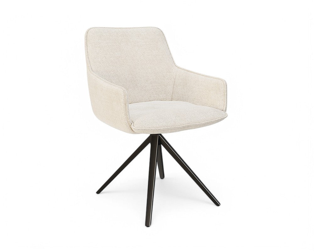 Chaise pivotante de salle à manger - Akante - Souffle d'intérieur