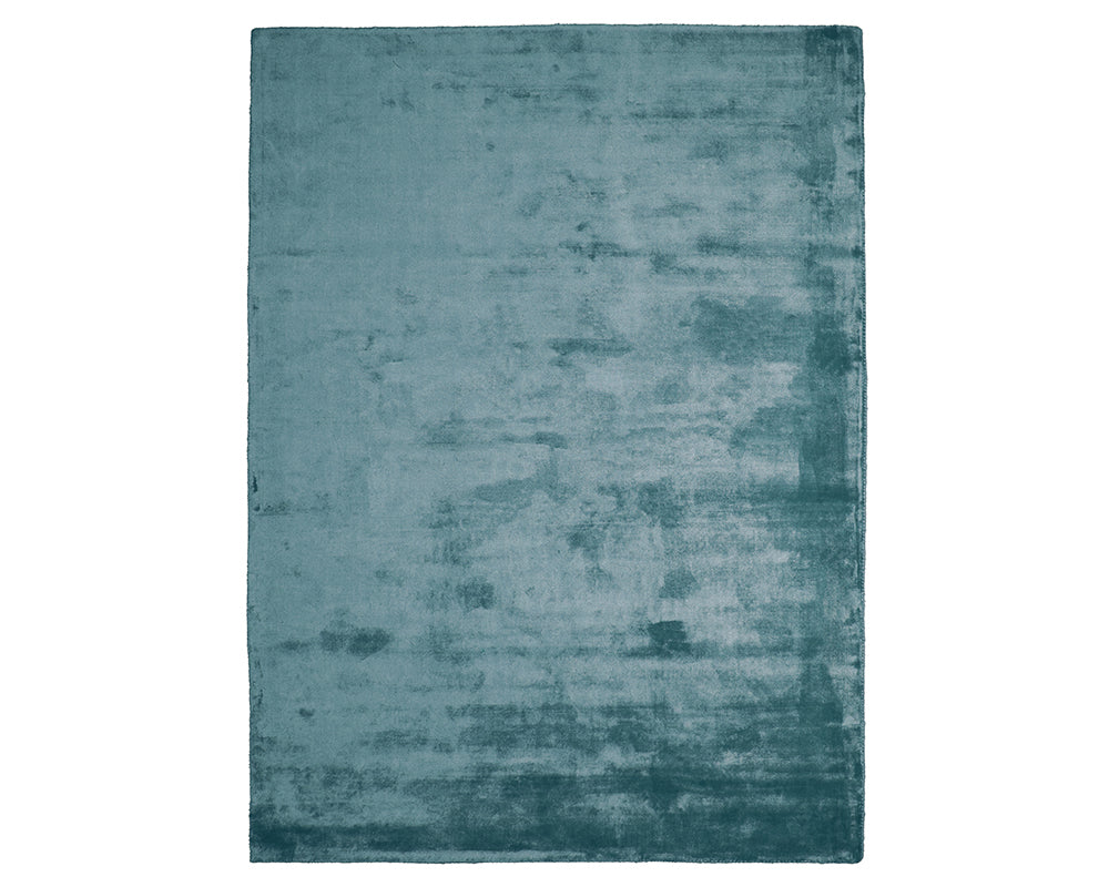 Tapis de salon bleu rectangulaire - Salgueiro rugs - Souffle d'Intérieur