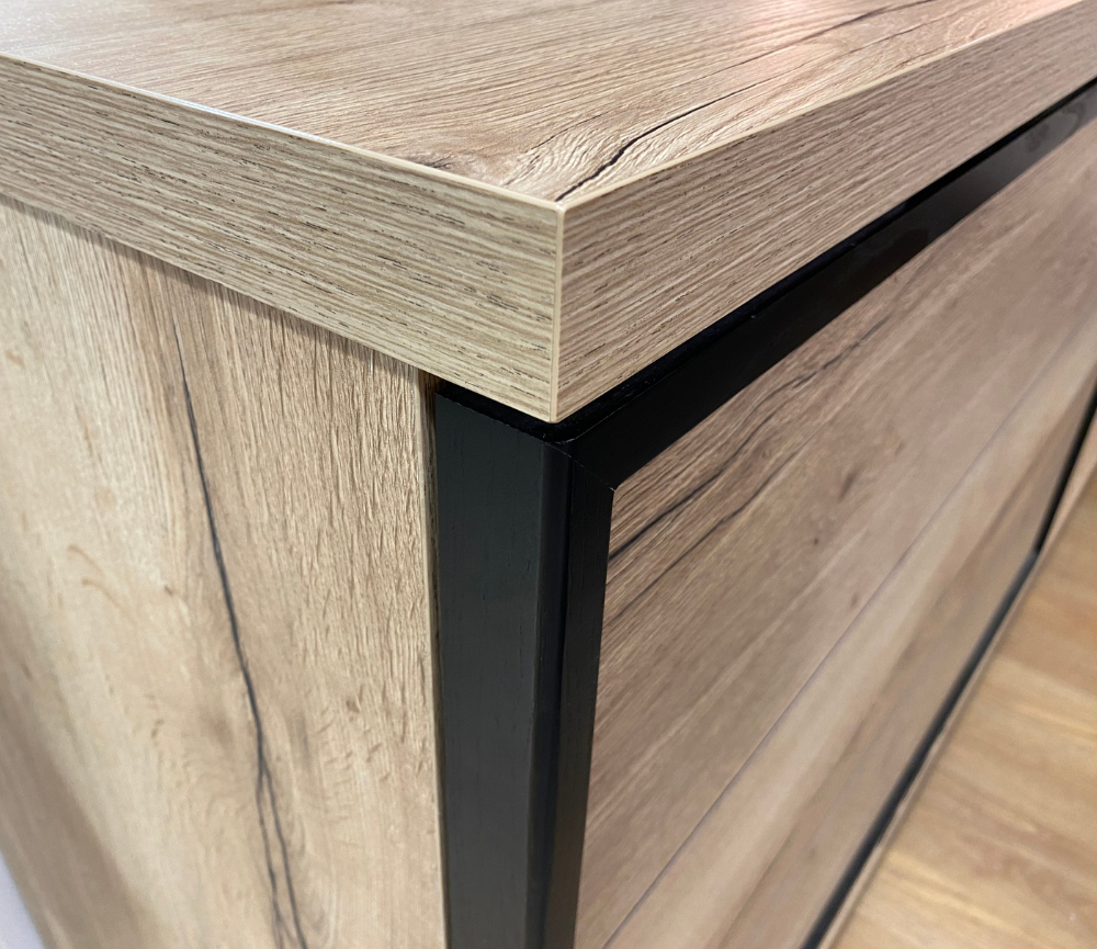 Détail Buffet de salle à manger – Rosa – bois naturel