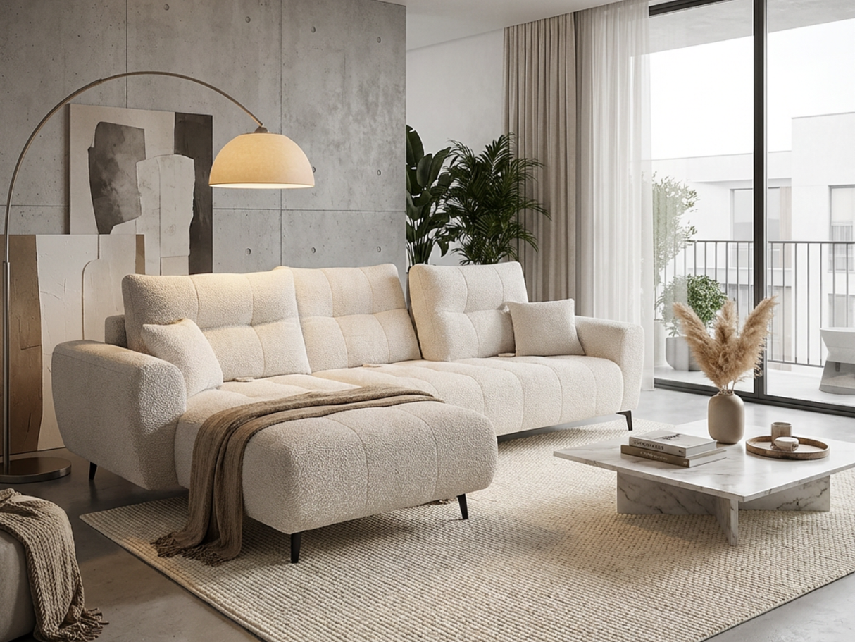 Canapé d’angle avance recule - Melania