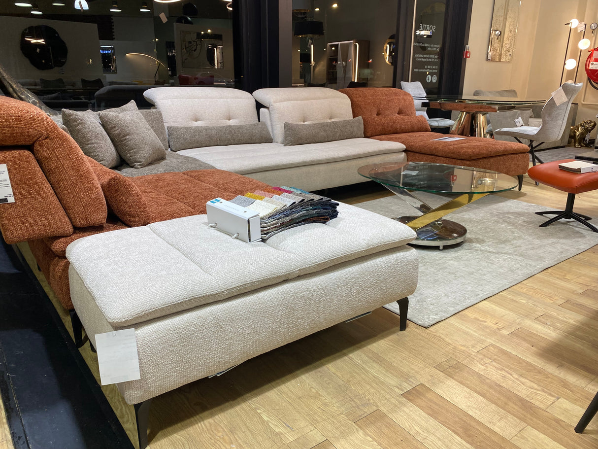 Corner sofa forward backward 384x262cm - Looper