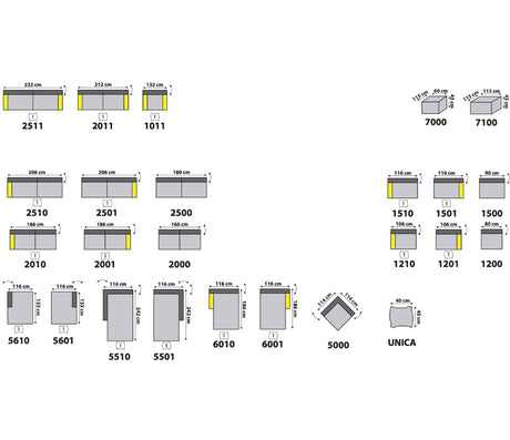 Canapé anti taches avance recule - Souffle d'intérieur