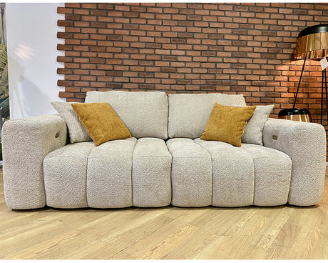 Canapé beige relax coulissant - Souffle d'intérieur