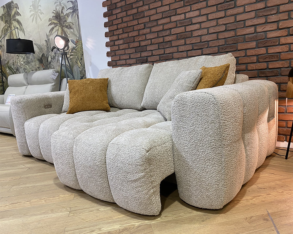 Canapé droit 4 places assises coulissantes - Eloïse