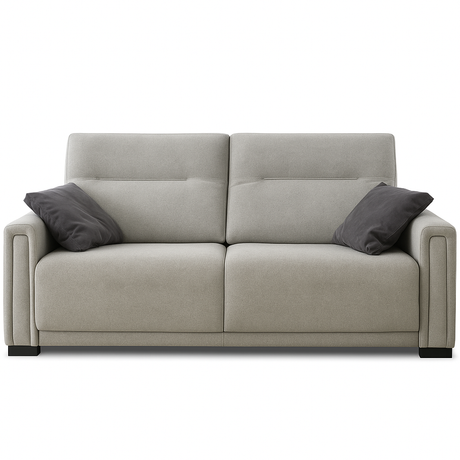 Canapé convertible rapido Kery en tissu gris – design contemporain et confort haut de gamme – Souffle d’Intérieur