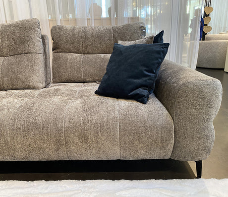 Canapé d'angle avance recule tissu velours - Souffle d'intérieur