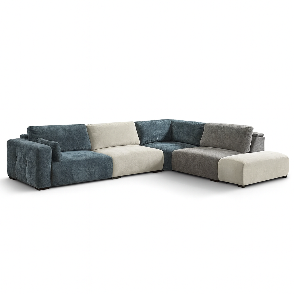 Modular corner sofa 348x329cm - Romy