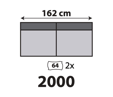 Canapé d'angle panoramique tissu gris - Souffle d'intérieur