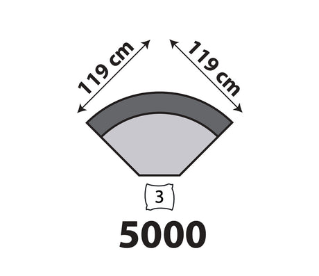 Canapé d'angle panoramique tissu gris - Souffle d'intérieur