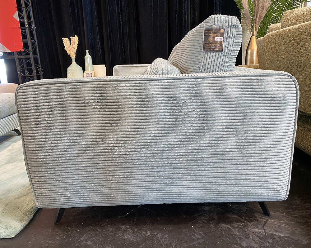 Canapé droit en velours côtelé - Souffle d'intérieur