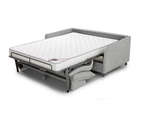 canapé 3 places convertible rapido 140 tissu gris - Souffle d'intérieur
