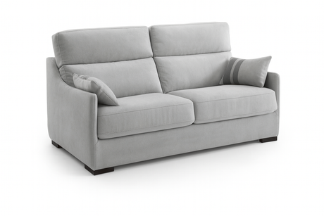 canape convertible gris avec systeme rapido vue de biais