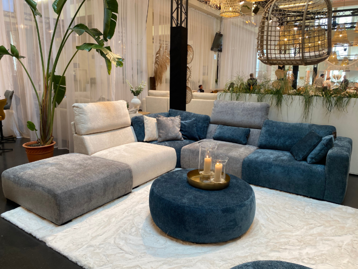 Modular corner sofa 348x329cm - Romy