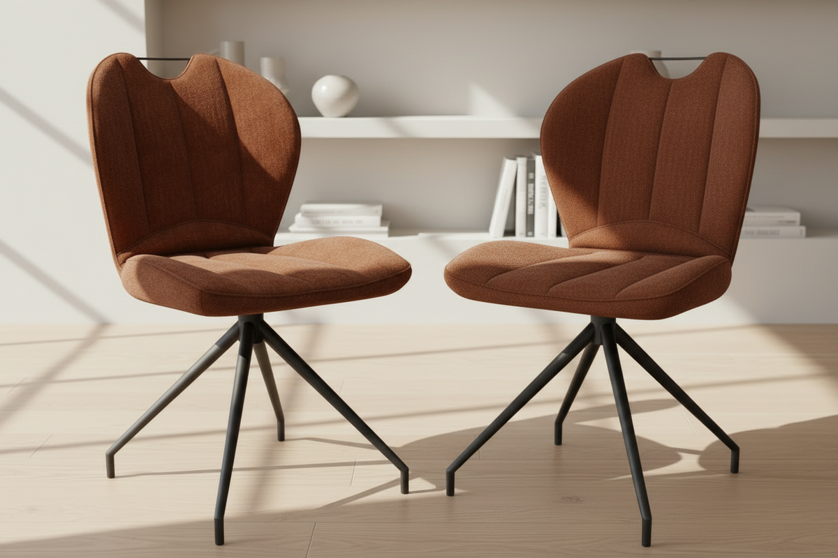 New York chaise pivotante Akante – détail dossier