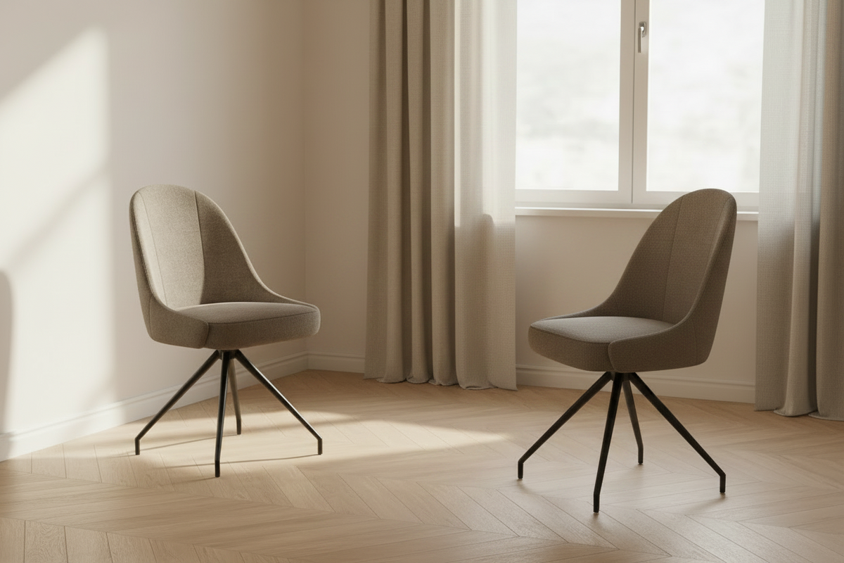 Lot de 2 chaises pivotante - Miami