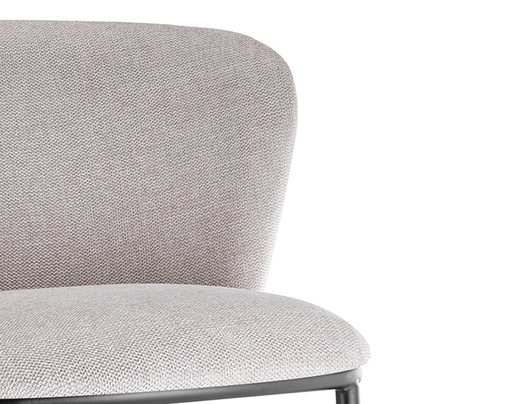 Chaise bar de cuisine beige - Rousseau Furniture - Souffle d'Intérieur