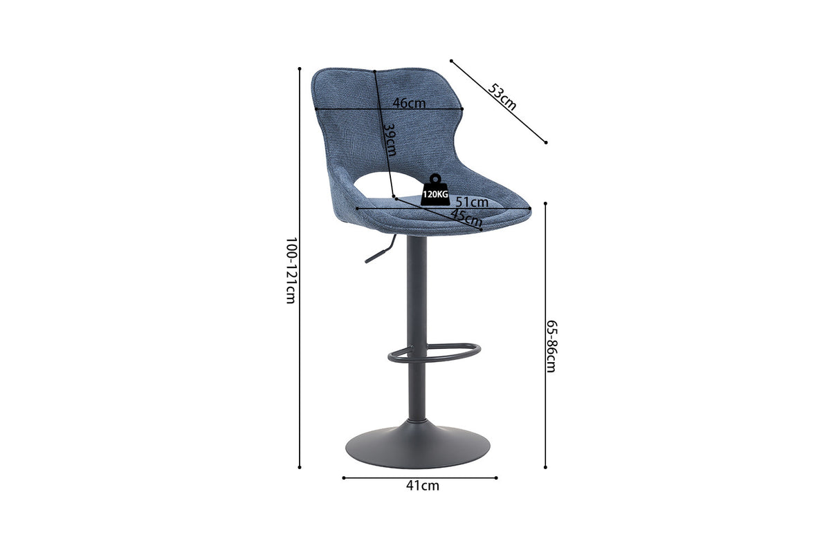 Comfortable bar chair - Fenna