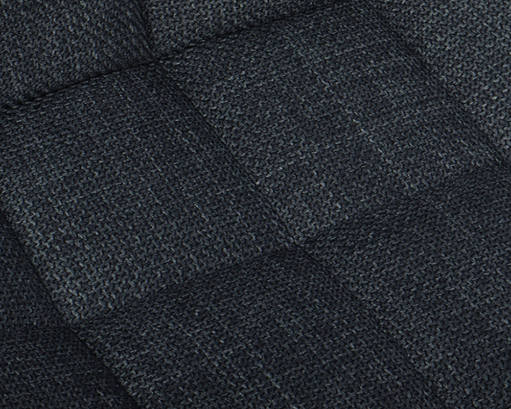 Chaise de bar en métal bleu foncé - Rousseau Furniture - Souffle d'Intérieur