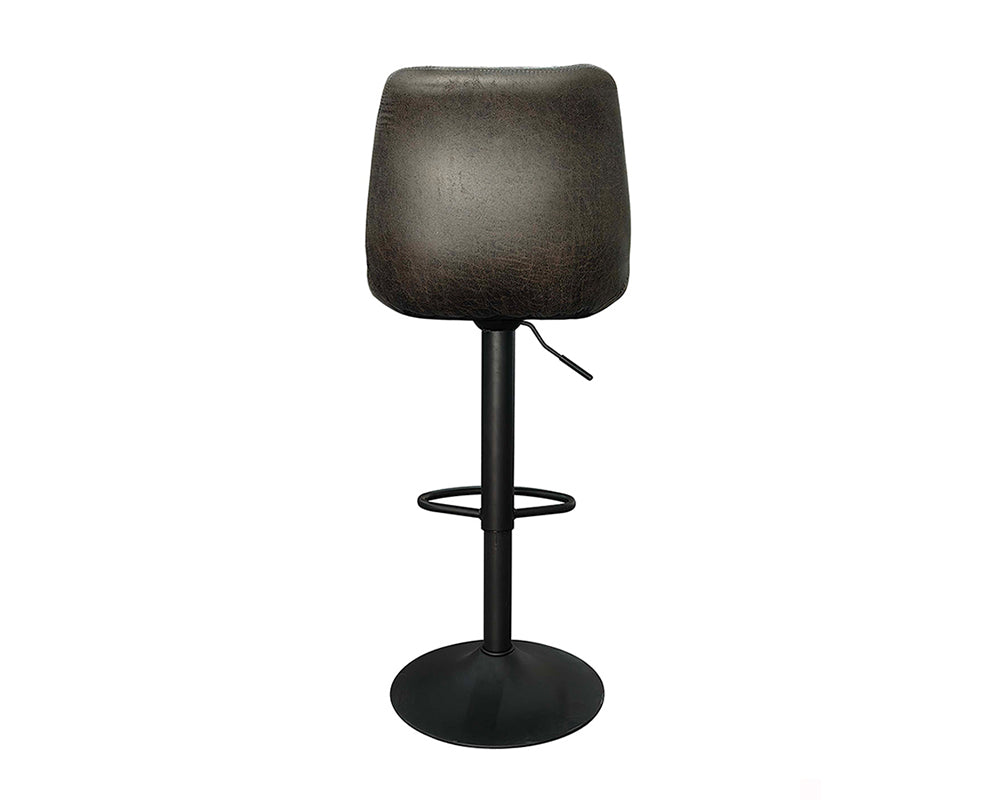 Chaise de bar tabouret brun foncé - Rousseau Furniture - Souffle d'Intérieur