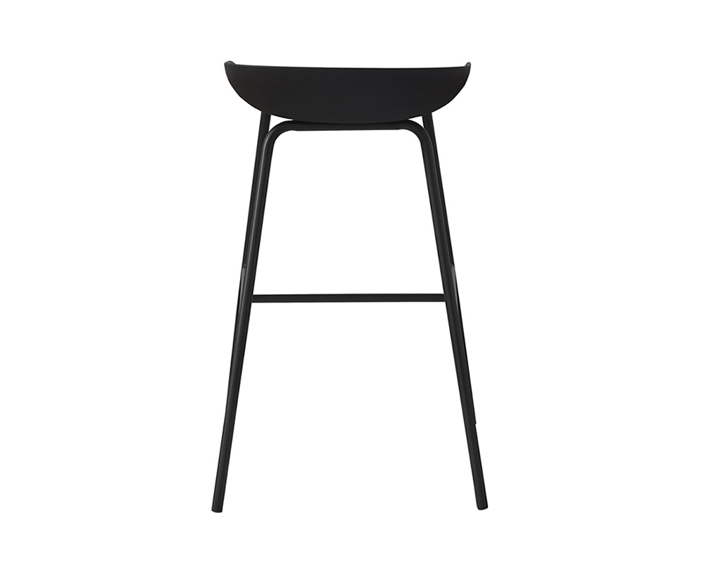 Chaise de comptoir noir - Rousseau Furniture - Souffle d'Intérieur