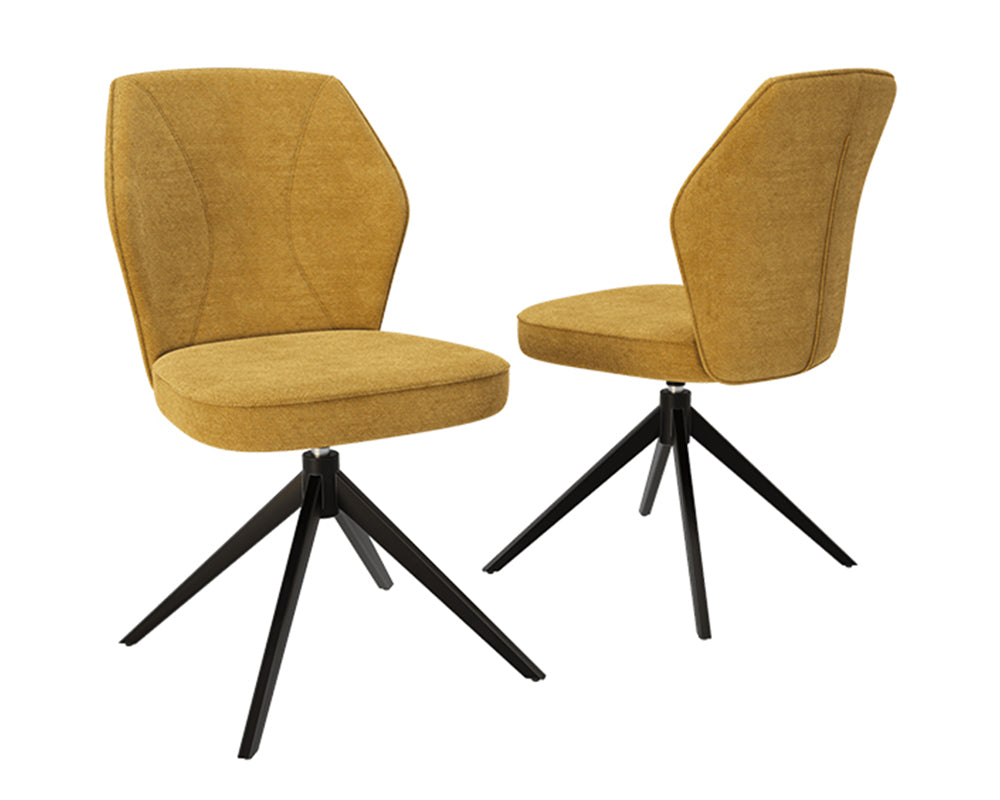 Chaise de salle à manger pivotante - Akante - Souffle d'intérieur