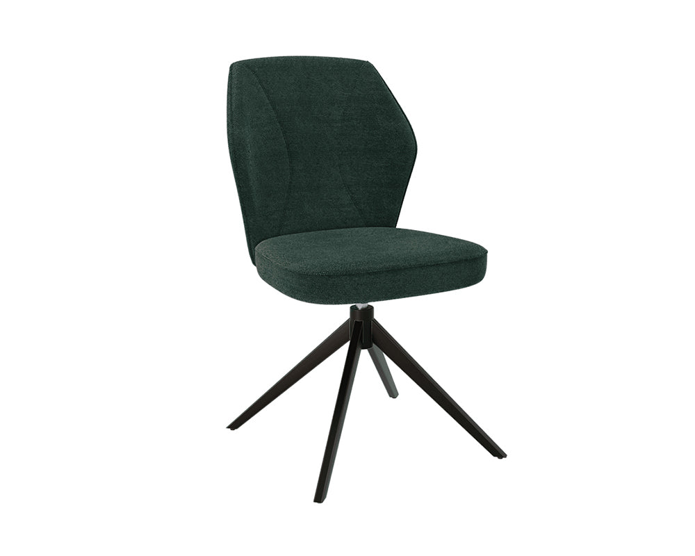 Chaise de salle à manger pivotante - Akante - Souffle d'intérieur