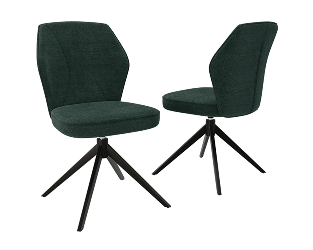 Chaise de salle à manger pivotante - Akante - Souffle d'intérieur