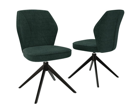 Chaise de salle à manger pivotante - Akante - Souffle d'intérieur