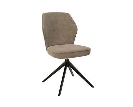 Chaise de salle à manger pivotante - Akante - Souffle d'intérieur