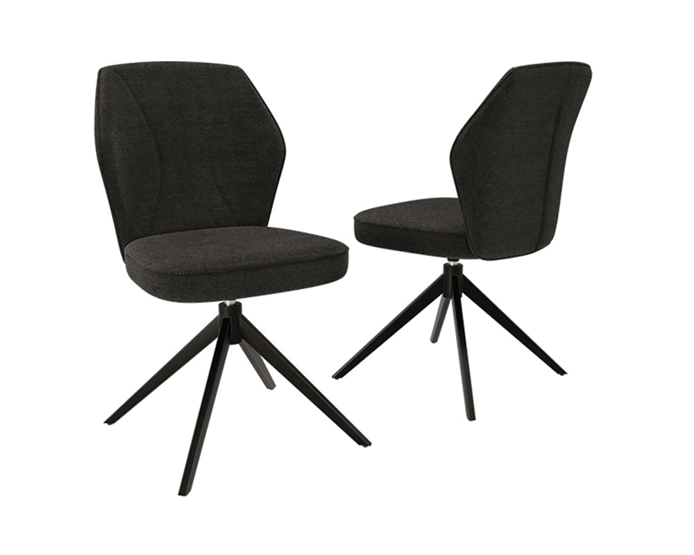 Chaise de salle à manger pivotante - Akante - Souffle d'intérieur