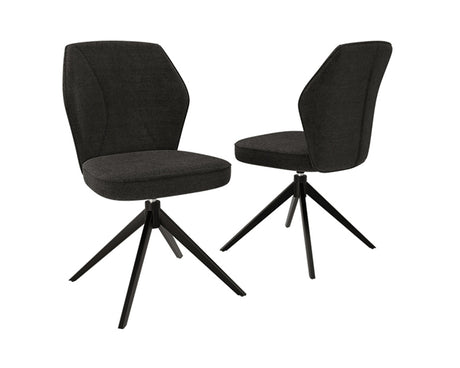 Chaise de salle à manger pivotante - Akante - Souffle d'intérieur