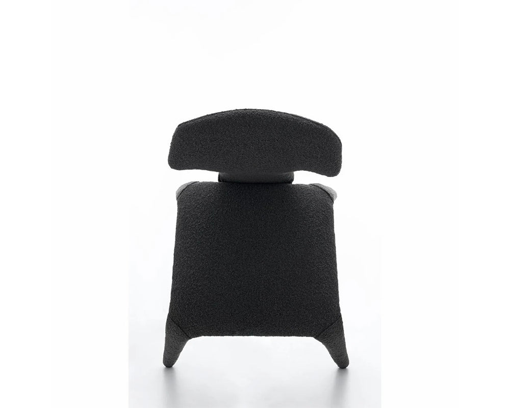 Détail assise – Harty – tissu effet bouclette