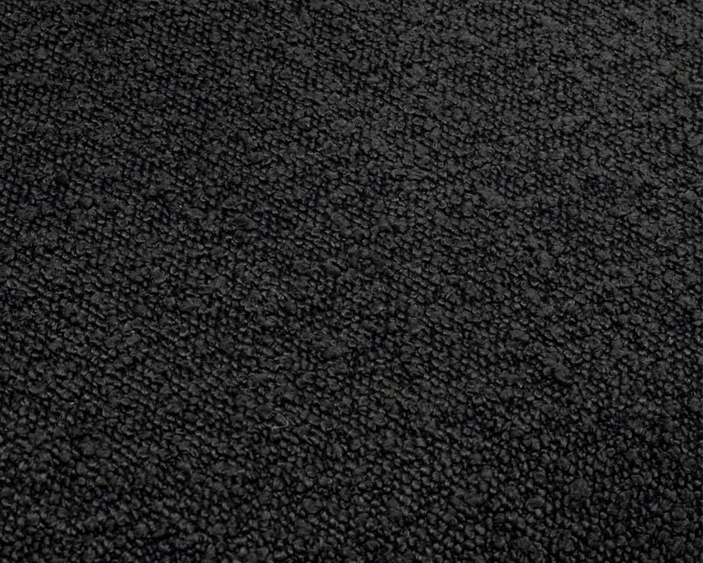 Échantillon tissu effet bouclette noir – Harty