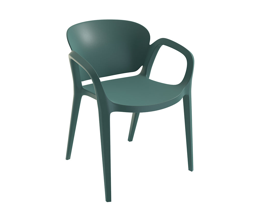 Chaise d'extérieur design moderne - Akante - Souffle d'Intérieur