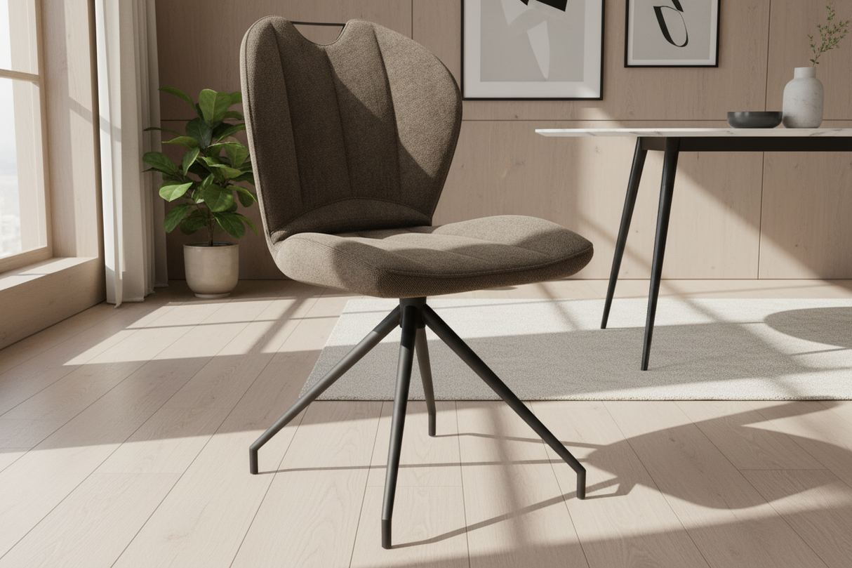 Lot de 2 chaises pivotante - New york