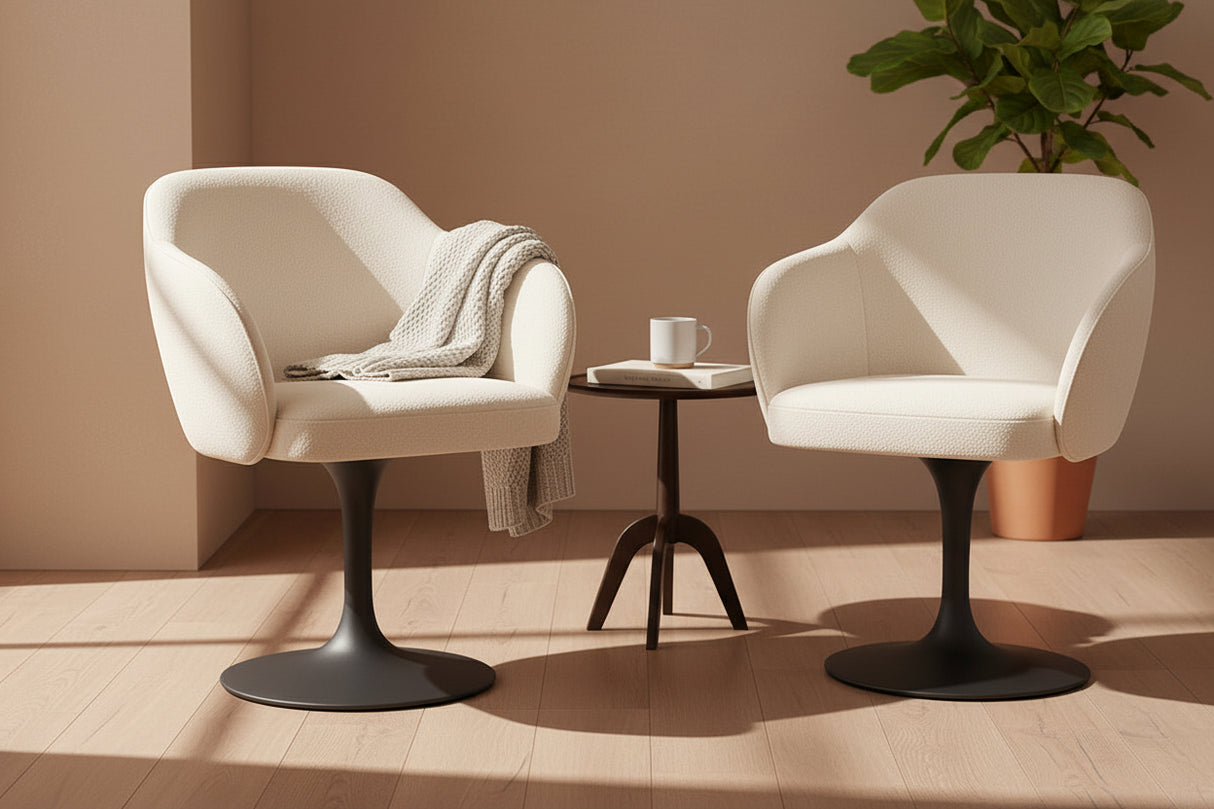 Chaise de repas Calise - lievens pieds tulipe