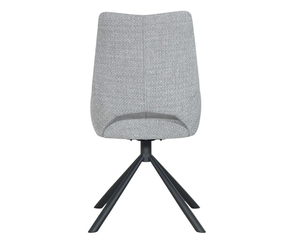 Chaise de repas Gura - vue arrière - velours