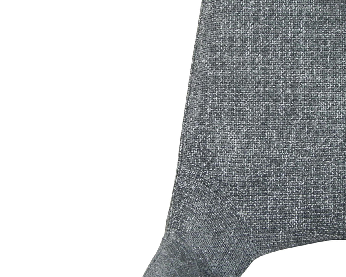 Détail dossier - Gura - velours gris