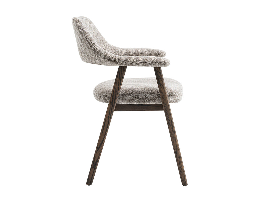 Vue de profil – Coreil – tissu sable