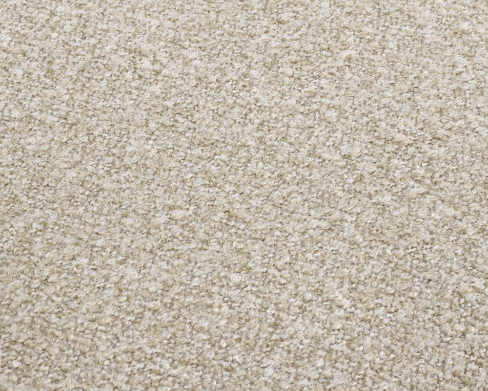 Chaise salle à manger en tissu bouclette design - Souffle d'intérieur