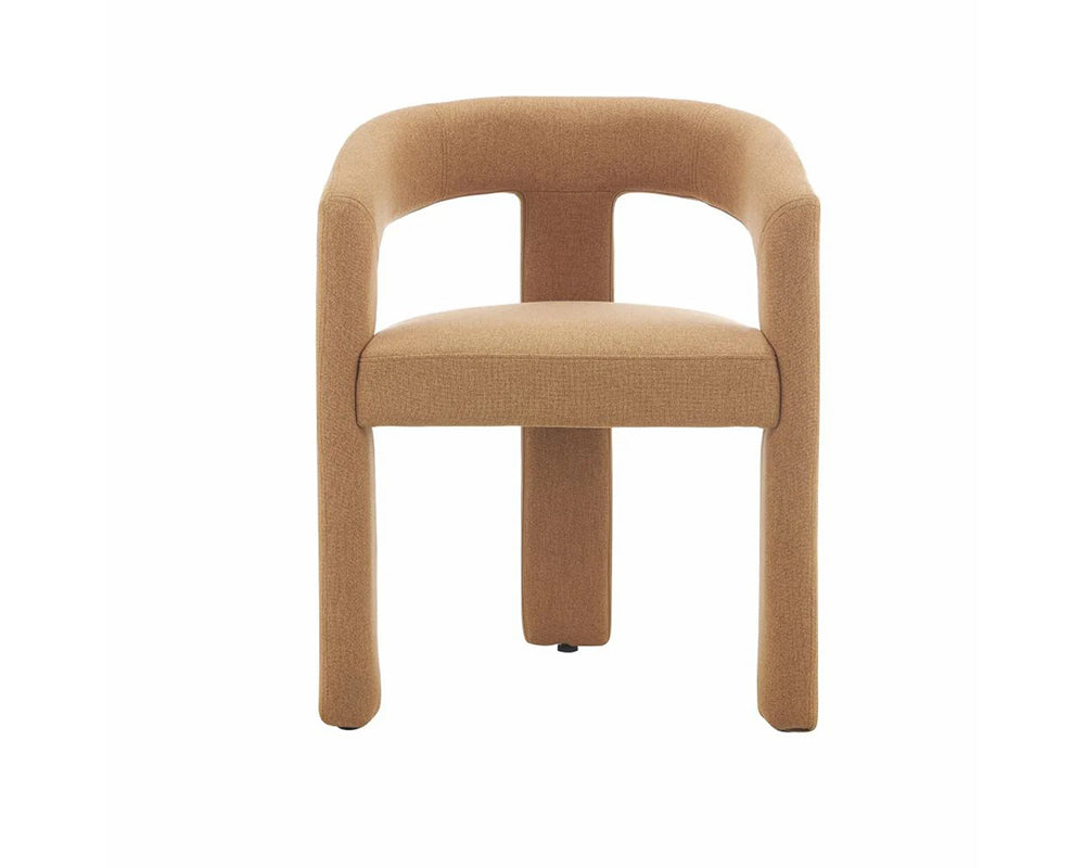 Chaise salle à manger en tissu design - Souffle d'intérieur