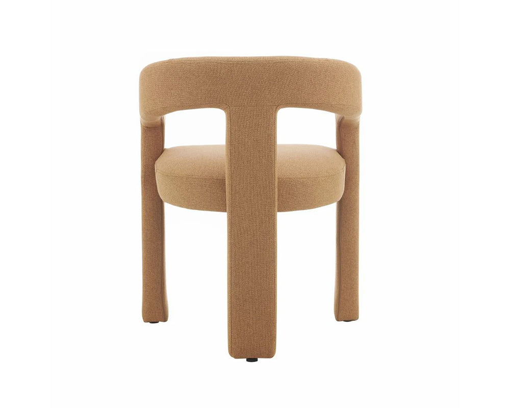 Chaise salle à manger en tissu design - Souffle d'intérieur