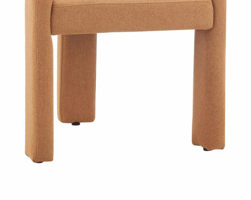 Chaise salle à manger en tissu design - Souffle d'intérieur