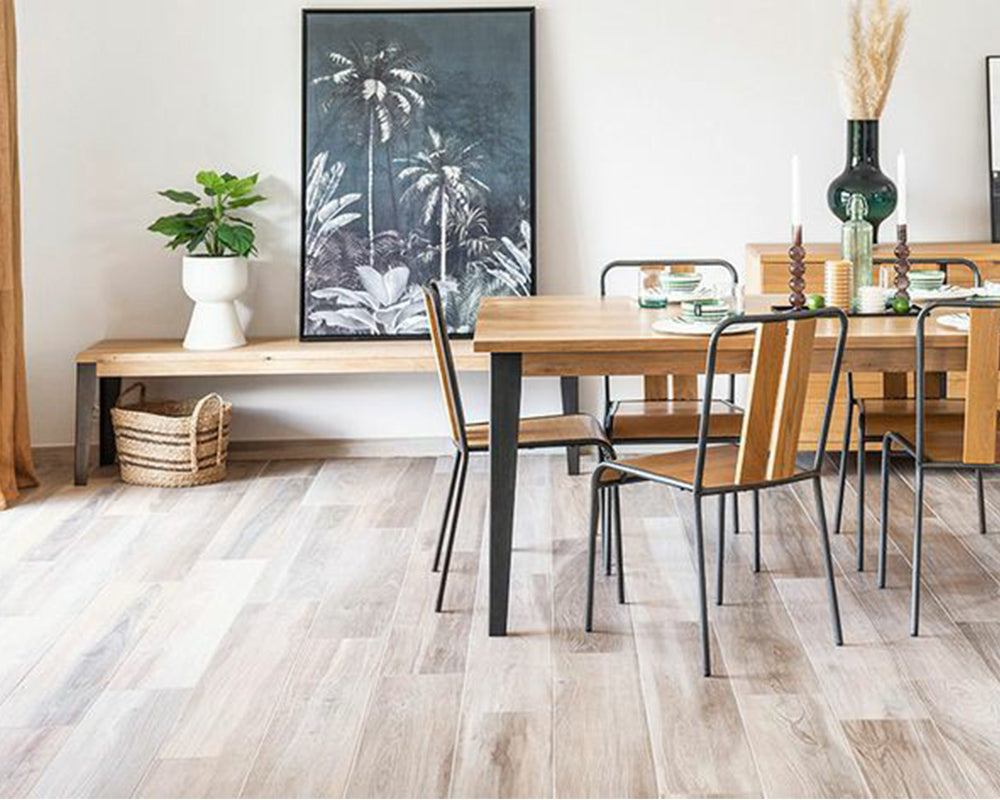 chaise salle à manger Many en situation – salle à manger – pied acier